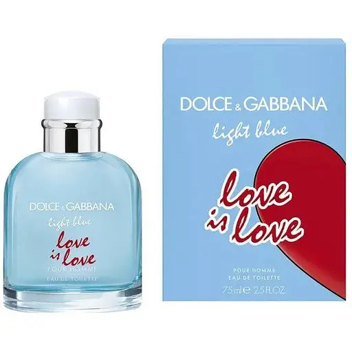 Туалетна вода Dolce & Gabbana Light Blue Love is Love Pour Homme 75 мл - фото 1