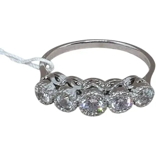 Золотое кольцо Гаразд с фианитами. 3523570Б 18