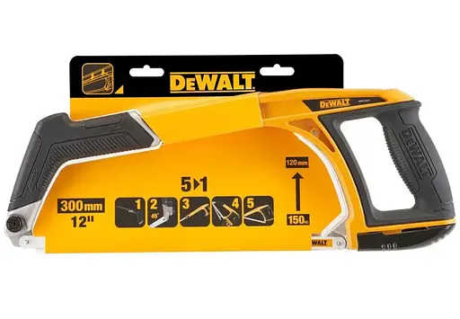 Ножовка по металлу 5 в 1 DeWALT с длиной холста 300 мм (DWHT0-20547) - фото 4