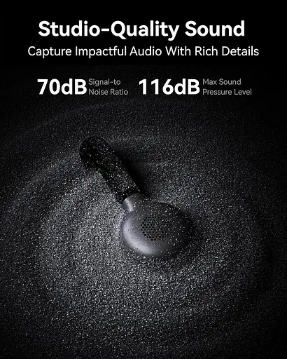 Бездротовий мікрофон Hollyland Lark M2S Combo камера RX+USB-C RX+ кабель Lightning для iPhone/камери/Android/ПК - фото 4