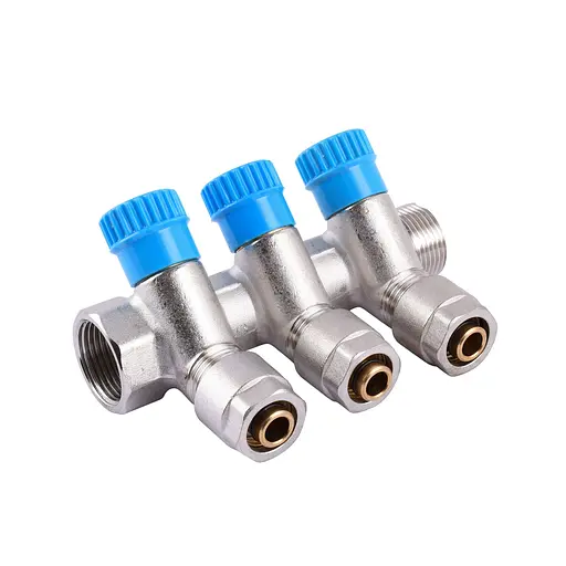 Коллектор Cristal 3/4Gх1/2x16 - 3-ой (под 35) с перекрытием (NM-1016) 000001631 - фото 1