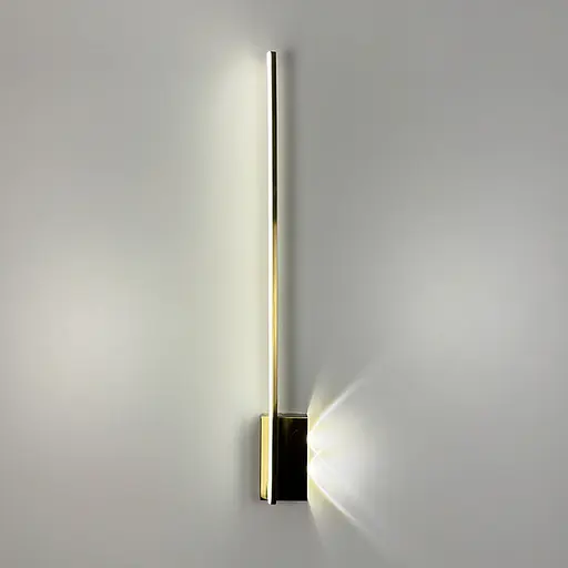 Бра у латунному корпусі із лінзами по правій стороні 80 см Арт. WJ 011/800 L AB Line F - фото 1