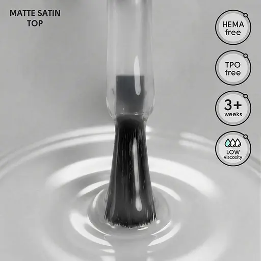 Матовий топ без липкого шару Shelly Matte Satin Top 12 мл - фото 2