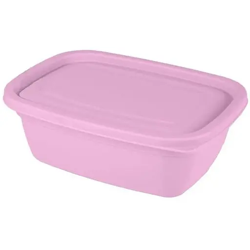 Контейнер харчовий PINK Banquet 0.55л пластик