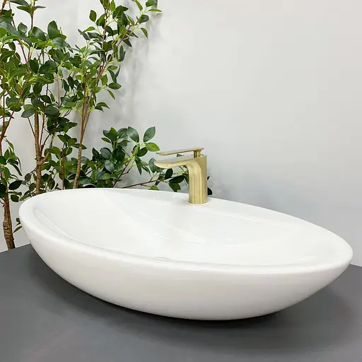 Умивальник VBI Cesena white накладний VBI-015501, Білий - фото 5