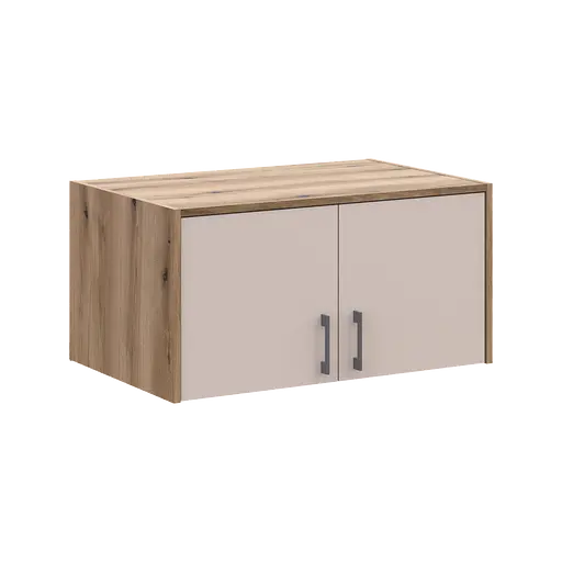 Антресоль Doros Ронді Дуб Артізан/Кашемір 2 ДСП 82х52х41 (80737813) - фото 8