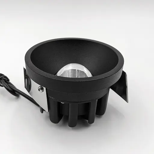 Встраиваемый светильник Skarlat RSL74091-3 12W BK 3000K - фото 2