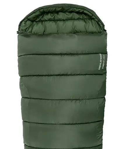 Спальный мешок Highlander Phoenix Ember 250/-3°C Olive Green Left (SB243-OG) 929694 - фото 4