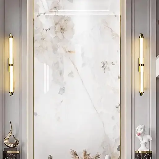 Бра з скляним корпусом та латуними деталями довжиною 70 см Арт. C23/700 AB Line F - фото 3