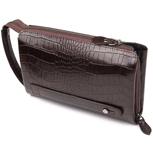 Клатч кожаный мужской Canpellini 23х14,5х5,5 см sum0022440 - фото 2