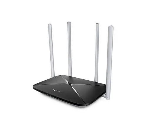 Роутер Mercusys AC12 Wireless Dual Band Router, 3x10/100M LAN, 1x10/100 WAN, 4 x internal antennas - фото 1