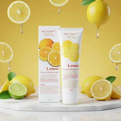 Інтимний гель-лубрикант зволожуючий Silk Touch з ароматом лимона 100 мл - фото 1