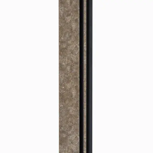 Рейка декоративная Wall Sticker PS 2900х120х12 мм Серо-коричневый с золотыми вкраплениями SW-00002138 - фото 5