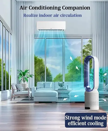 Портативные башенные вентиляторы LGESR для охлаждения спальни - фото 7