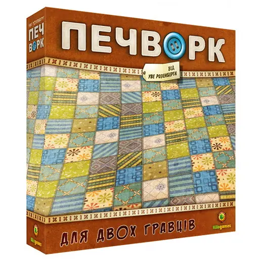 Настольная игра Kilogames Пэчворк (Patchwork) (укр.) (70059) - фото 1