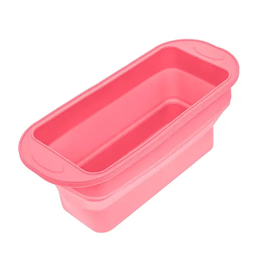 Форма для выпечки хлеба силиконовая 29.5х12.3х11 см, Profsil Розовый 86645 - фото 7