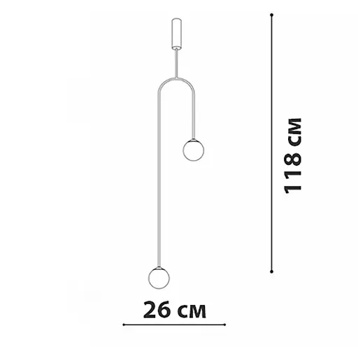 Підвісний світильник Friendlylight Strip B PD FL3056 - фото 3