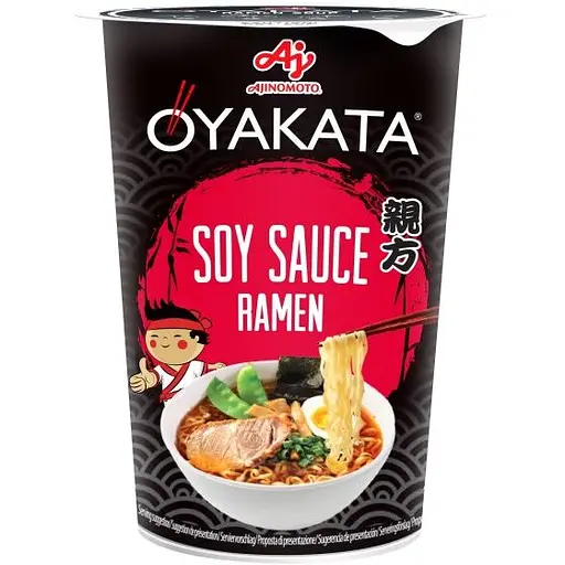 Суп быстрого приготовления Oyakata Ramen Soy Sauce 63 г
