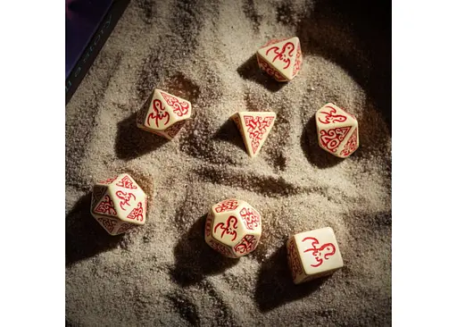 Набір кубиків Call of Cthulhu: Masks of Nyarlathotep Dice Set , 7 шт. (SCTX19) - фото 3