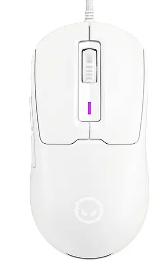 Миша Lorgar MSA10 Ultralight Wired Gaming Mouse White (LRG-MSA10-WH) - фото 1