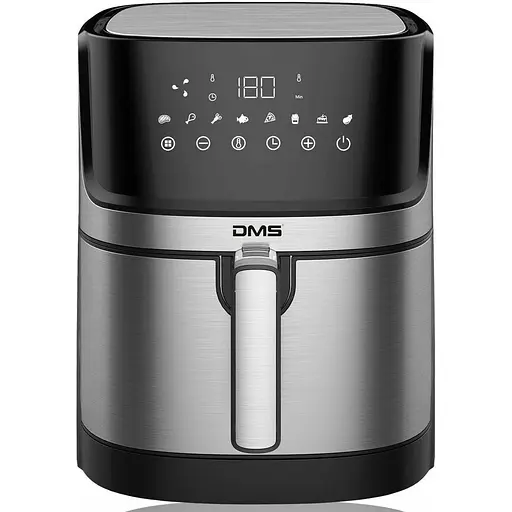 Багатофункціональна піч DMS HF-6E XXL з духовкою 1800 Вт системою Air Fryer функція гаряче повітря - фото 1