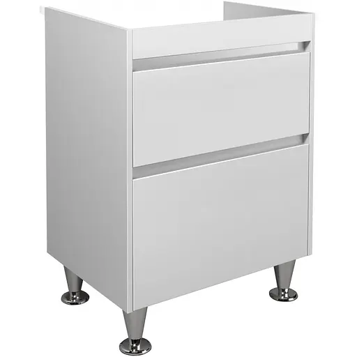 Тумба Мойдодир Prime 60 під умивальник/стільницю підлогова Білий - фото 1