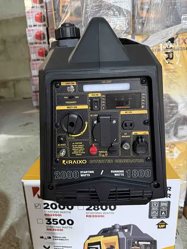 Генератор інверторний Бензиновий Raixo RB2200i (1.8/2.0 кВт) - фото 2