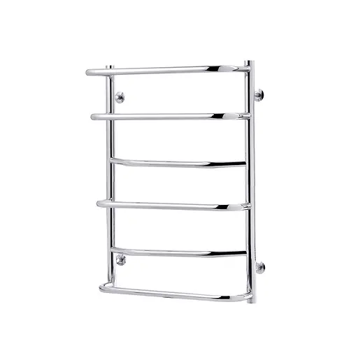 Полотенцесушитель водяной Kroner Лотос ДЛ01 700x530/6 CV014725, Хром, нижнее - фото 1