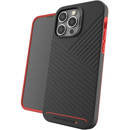 Оригінальний протиударний чохол ZAGG Gear4 Denali MagSafe для Iphone 14 Pro (6.1") Black Orange - фото 2