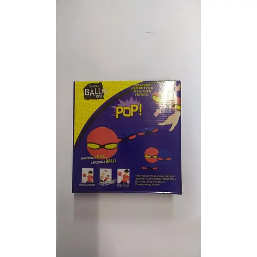 М'яч-запускалка складаний A-Toys Phlat Ball плоский м'яч трансформер рожевий - фото 3