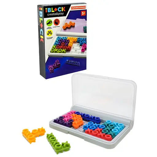 Головоломка серии "Create and Play" PL-724-111 развитие логики 120 вариантов сборки