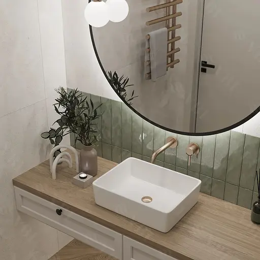 Умивальник VBI Asti white накладний VBI-013000, Білий - фото 1