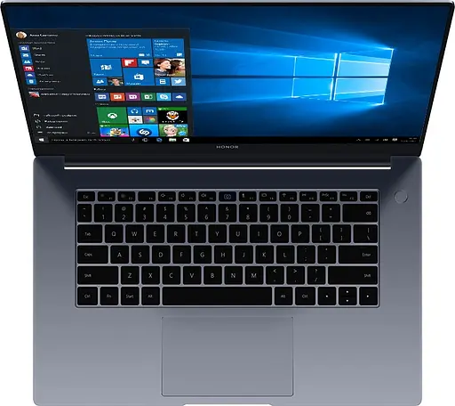 Honor MagicBook X 15 (BBR-WAI9A) Space Grey, Windows 11 Home [QWERTY, англійська клавіатура, не оригінальна коробка] - фото 5