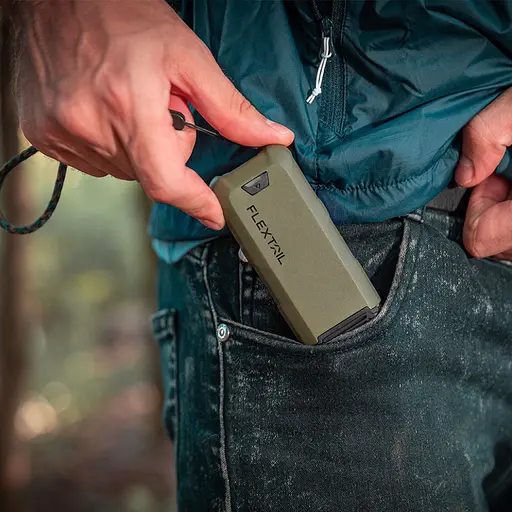 Портативный фумигатор Flextail Max Repel S + Powerbank 9600 мАч (Зеленый) - фото 3