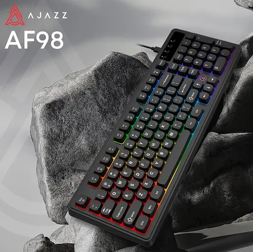 Клавіатура ігрова дротова Ajazz AF-B-98 USB Black - фото 4