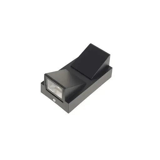 Підсвічування Brille AL-224/2х4W NW COB LED IP65 BK