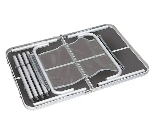 Стол Bo-Camp Case Model 90x60 cm Grey (1404393) (DAS301469) - фото 3