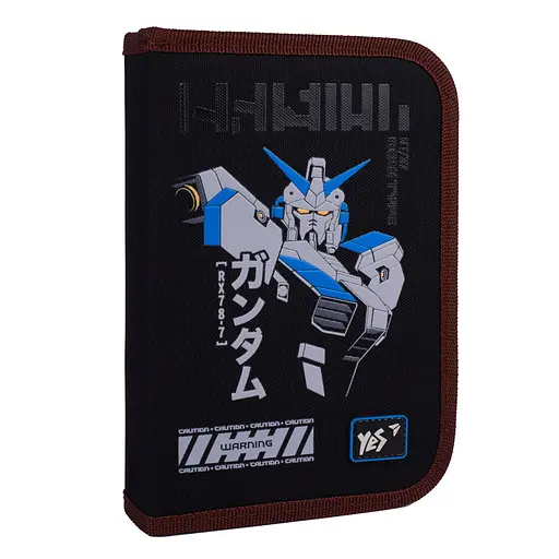 Шкільний пенал твердий одинарний з клапаном Yes Cyborg Hunter HP-03 - фото 1