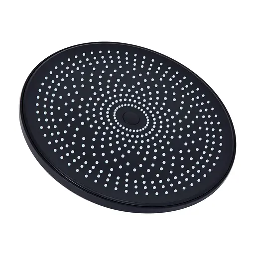 Душова система універсальна Qtap Slavonice на три споживача (з виливом) QTSLA111BLM45911 Black matt, Чорний матовий - фото 8