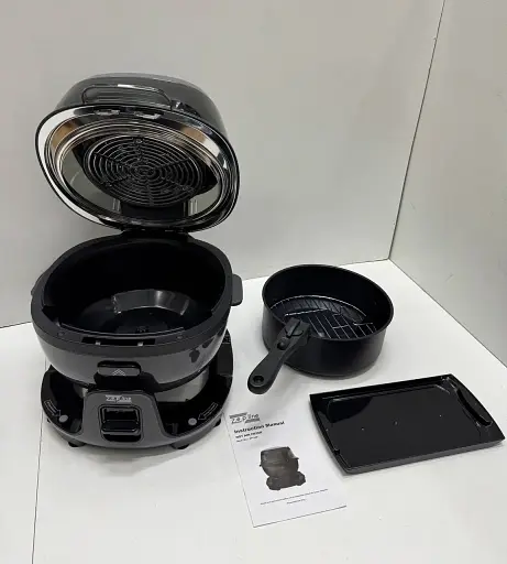 Смарт-аэрофритюрница с функцией вращения на 18 программ Zepline ZP-140, 10 л 4000 Вт - фото 6