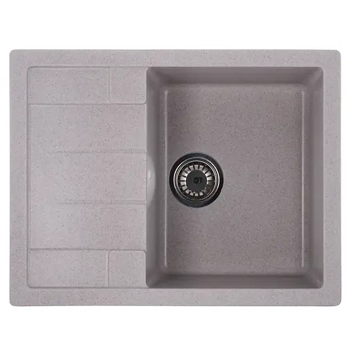 Кухонна мийка Zerix ZS-6550S-07 мармурова ZX4542, Сафари - фото 1
