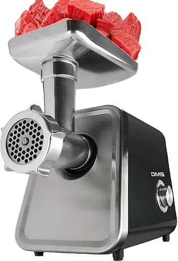 Электрическая мясорубка DMS мощностью 2000 Вт, металлическая шестеренка - фото 1