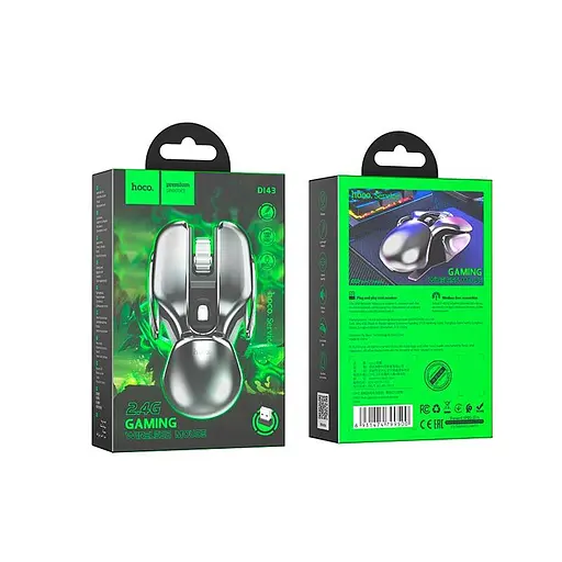 Миша HOCO Main gaming wireless mouse DI43 |2.4GHz, 1600DPI| - фото 2