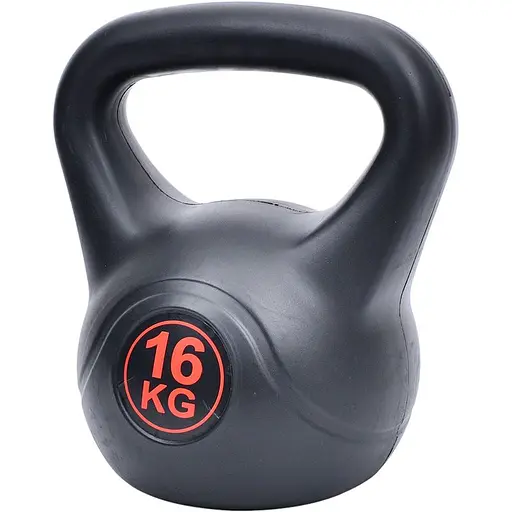 Гиря универсальная MS 4196-16 черный 16 кг