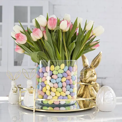 Ваза Trendglass Flora скляна для квітів та декору 19 см (35096) - фото 7