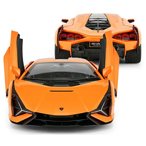 Машинка Rastar Lamborghini Sian (97760) на радиоуправлении. 1:14. Оранжевый - фото 5