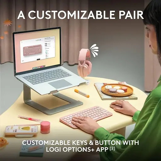 Комплект (Клавіатура та Миша) Logitech Pebble 2 Combo Tonal UA (920-012240) White - фото 5