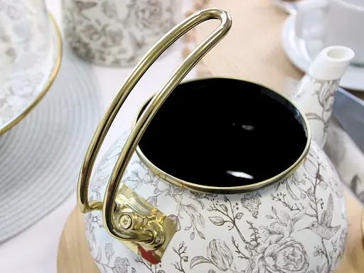 Чайник емальованний Elmani Bird з кришкою 2.2 л - фото 3