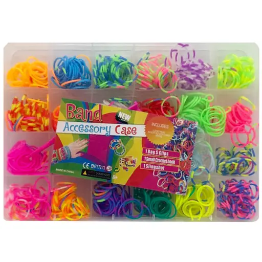 Набор резинок для плетения браслетов Bambi PR1764 размер 13x19 см - фото 1