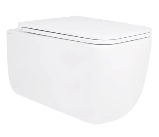 Унитаз подвесной Qtap Gemini Ultra Quiet, с сиденьем Slim Duroplast/Soft-close/Quick Release QT2533076EUQW - фото 1